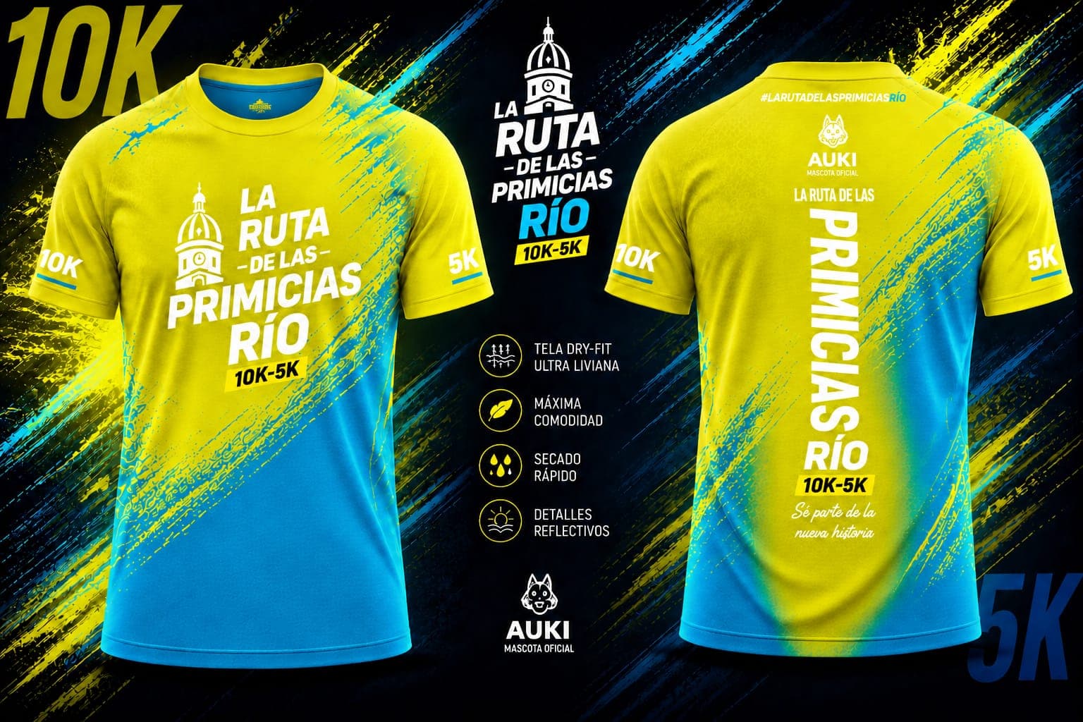 Camiseta de la carrera 10K